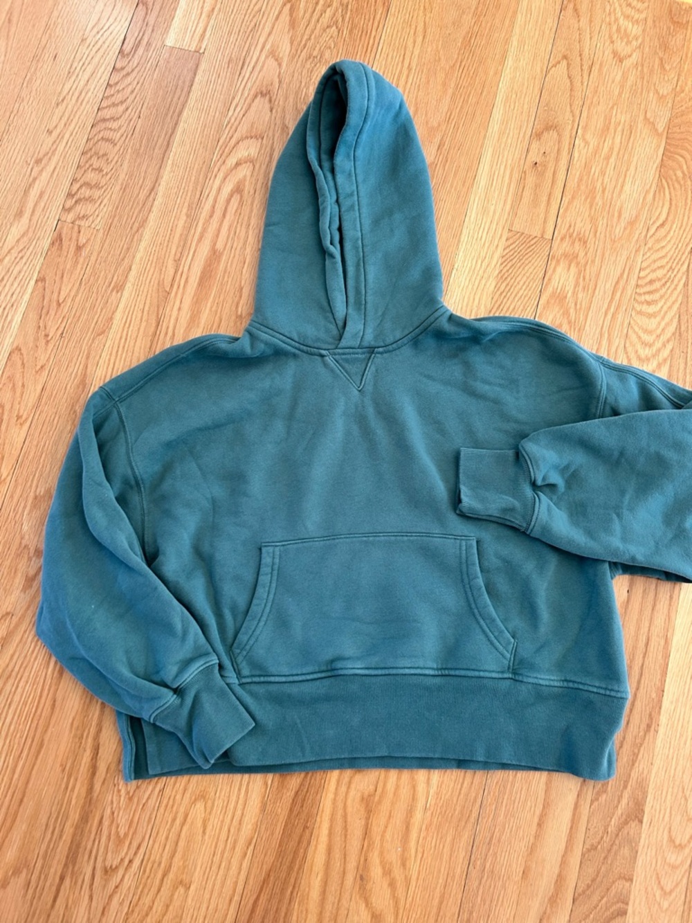 Abercrombie & Fitch Sage Green Pullover Hoodie